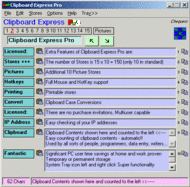 Clipboard Express Pro screenshot